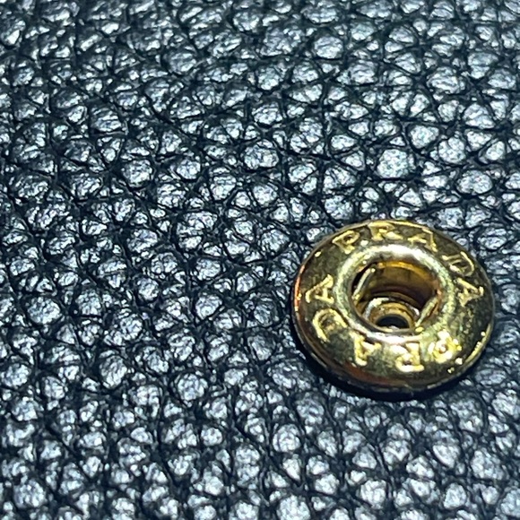 Authentic Prada Black Grain Leather Long Envelope Wallet - Picture 10 of 14